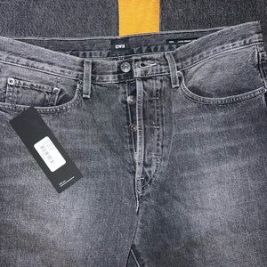 a.n.a Men's Dark Gray Slim Jeans